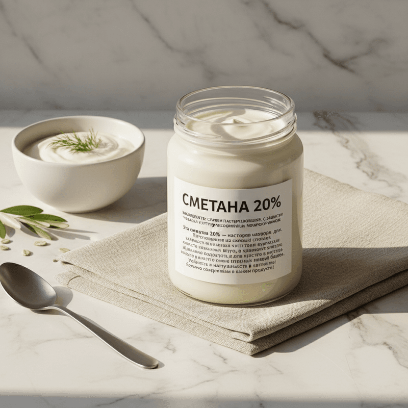 Сметана 20%